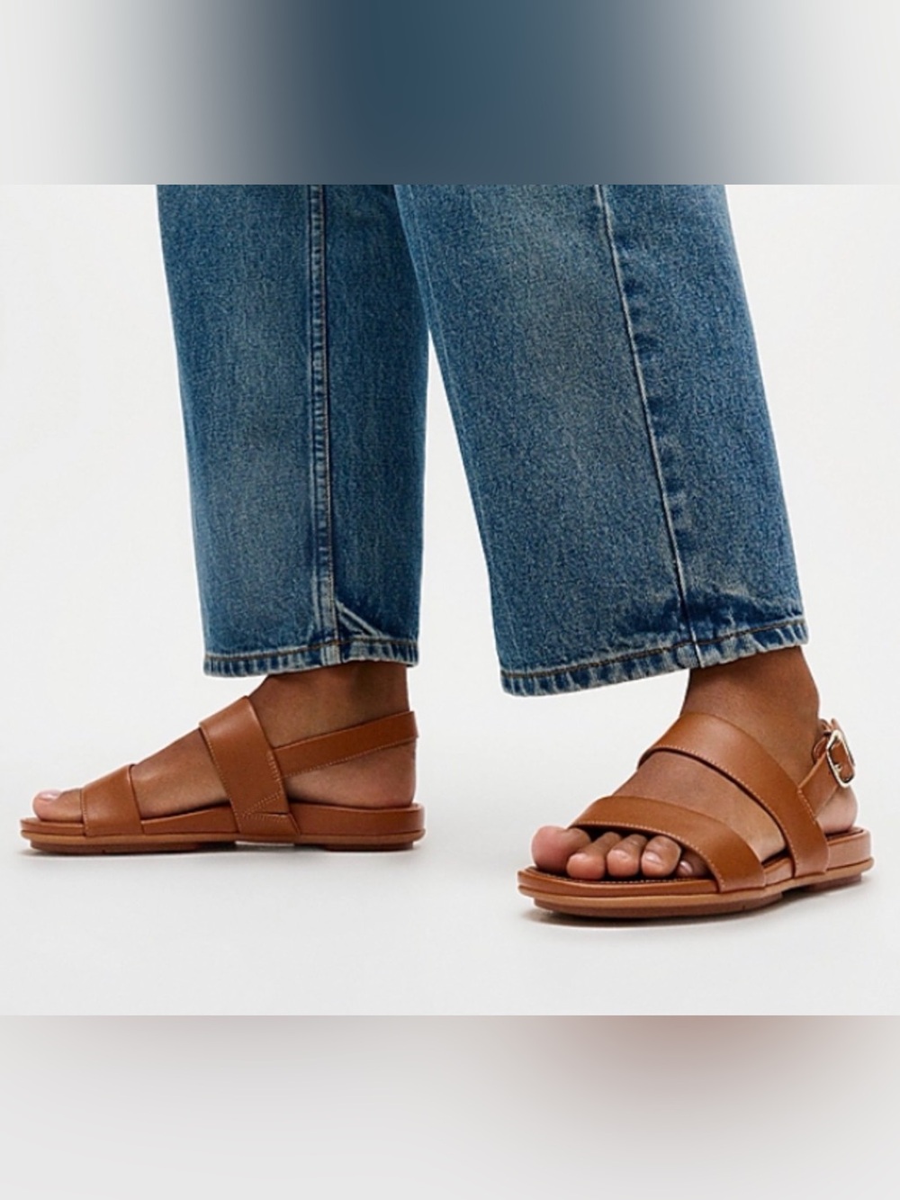 Fitflop Gracie leather back strap sandals